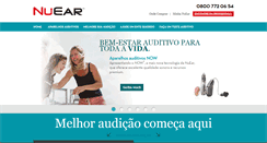 Desktop Screenshot of nuear.com.br