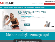 Tablet Screenshot of nuear.com.br